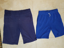 Lotto 1816 abbigliamento bimbo 2 pantaloncini blu 12/13 anni