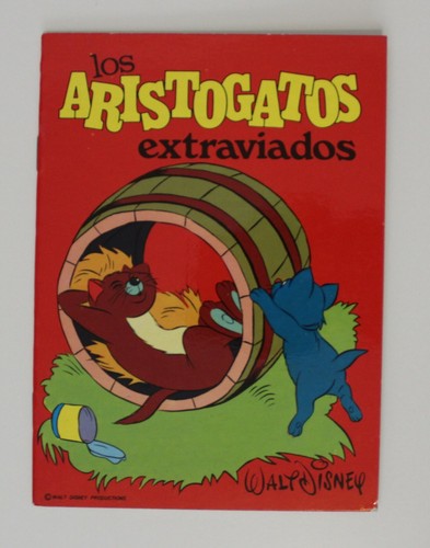 1976 aristocats mini libro - 1976,