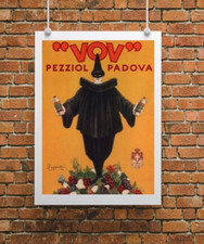 VEV PEZZIOL PADOVA LIQUORE CAPPIELLO - cm. 31x42 - POSTER formato A3