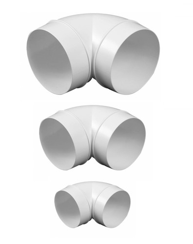 Rotondo condotto tubo elbow - elbow, 90