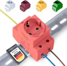 Presa Schuko ARANCIONE per