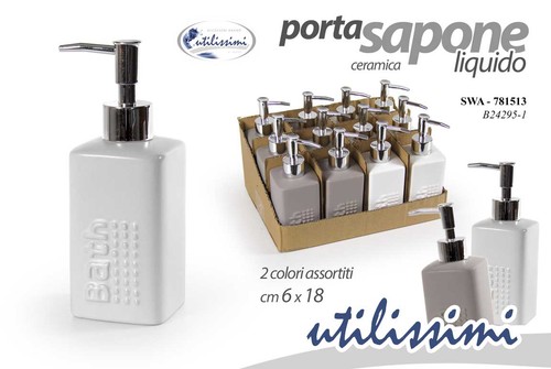 Dosatore sapone liquido bagno