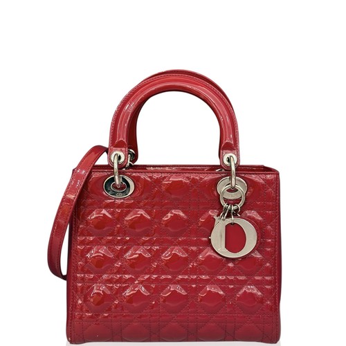 Dior medium lady red - dior,