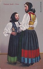 # ORUNE - COSTUMI SARDI