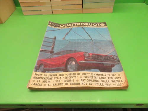 Rivista quattroruote 81 - quattroruote,