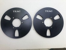 COPPIA BOBINE ALLUMINIO TEAC  DA 26,5 CM -1/4  VUOTE