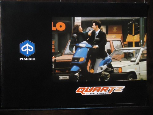Brochure piaggio quarzo vespa - brochure,