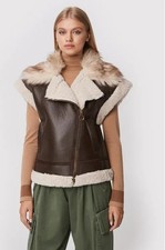 Gilet aviatore pinko - gilet,