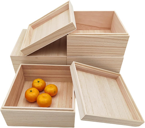 Pezzi scatola legno - 4, in