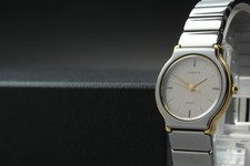 Orologio Donna Vintage 1997 N MINT Seiko Lassale 1231-0019 Bicolore Quarzo...