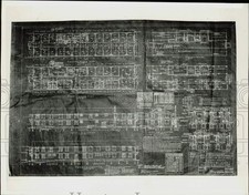 1970 Press Photo Architect's