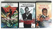 JAMES BOND 007 - LOTTO 3 VIDEOCASSETTE - DUCH VERSION - VERSIONI OLANDESI - RARE
