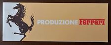 Brochure Ferrari Produzione