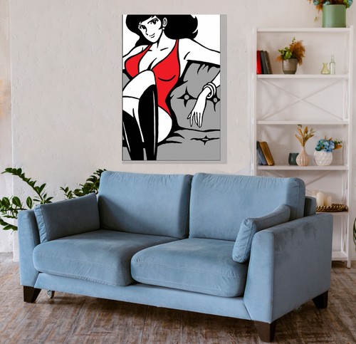 Quadro margot lupin pop - -,