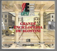 GEDEA 2001 grande enciclopedia De Agostini pc 3cd rom p2