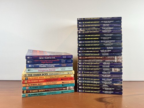 Lot vintage hardy boys - lot,