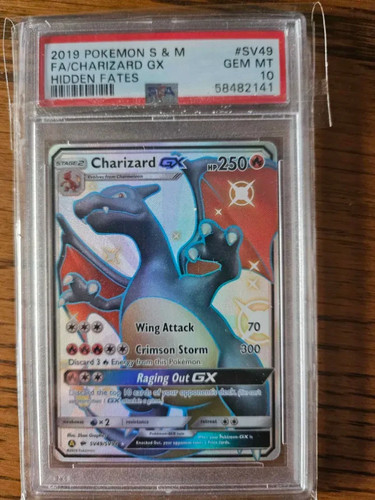 Shiny charizard psa - shiny,