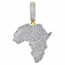 Ciondolo 2CT Diamante Oro