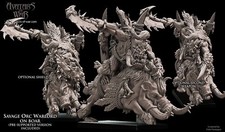 Savage Orc Warlord On Boar -