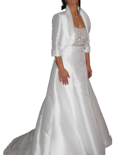 Abito bianco sposa - bianco, da