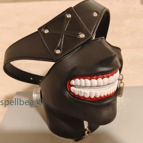 Maschera mezza faccia nera