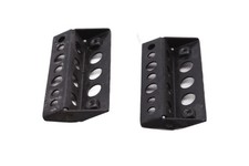 Bench support perforated