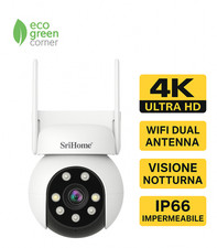 TELECAMERA IP CAMERA WIFI 4K