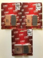 3 pastiglie freno Lucas v+h MCB602SV MCB531SH Kawasaki ZZR 1200 anno 2002-2005 ZXT20C