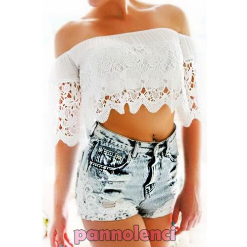 Top donna maglia maglietta