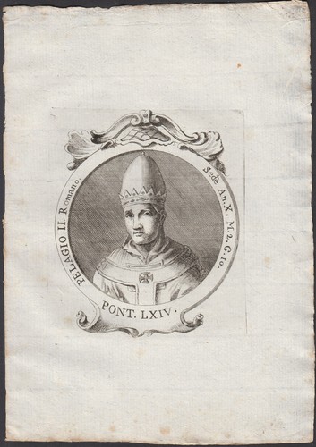 Stampa incisione papa - incisione,
