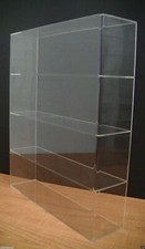 Displays2buy Vetrina da banco in acrilico 16 x 4 x 19"h SENZA PORTA