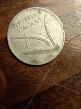 moneta 10 lire 1955 difetto di