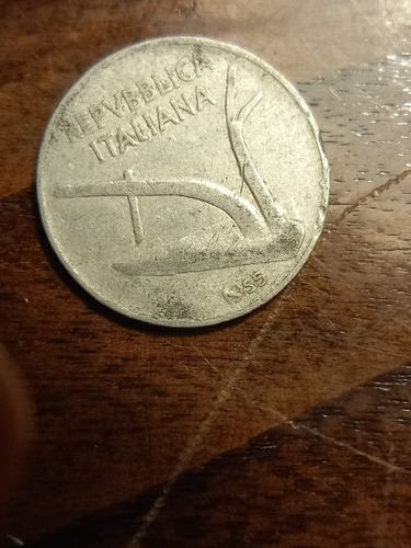 Moneta lire 1955 - moneta,