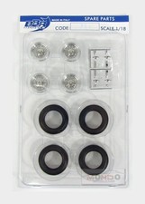 1:18 Bbr 4 Cerchi Alluminio +4