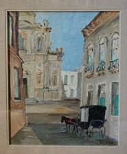 olio su tela di Enzo Sozzo