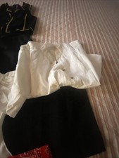 abbigliamento folkloristico .costume Sardo Per Bambino , Veste 6/9 Anni Circa