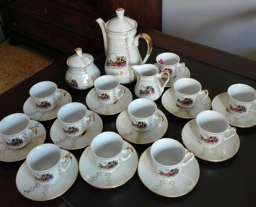 Antico servizio caffè - servizio,