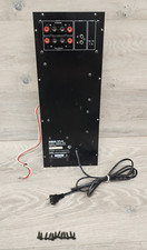 Yamaha YST-SW60 subwoofer nero alimentato ricambio scheda madre SOLO pannello posteriore