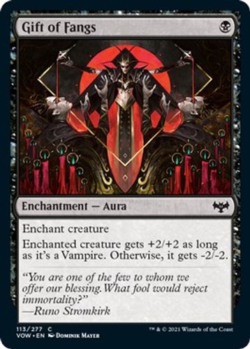 Gift fangs vow - of,