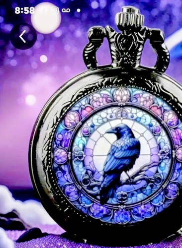 Orologio tasca corvo cover - tasca,