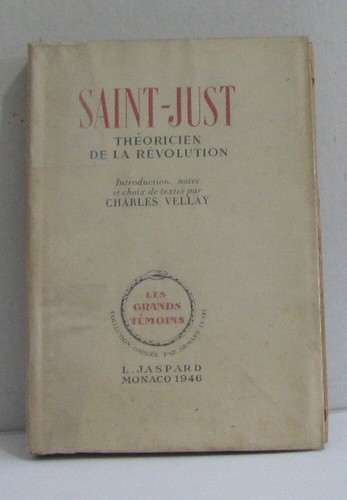 Saint just théoricien - théoricien, de