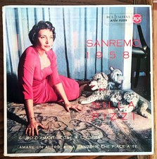 RARO EP NILLA PIZZI SANREMO