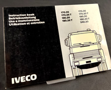 170.26 190.26 190.30T 240.30 IVECO Manuale Uso Manutenzione Instruction Manual