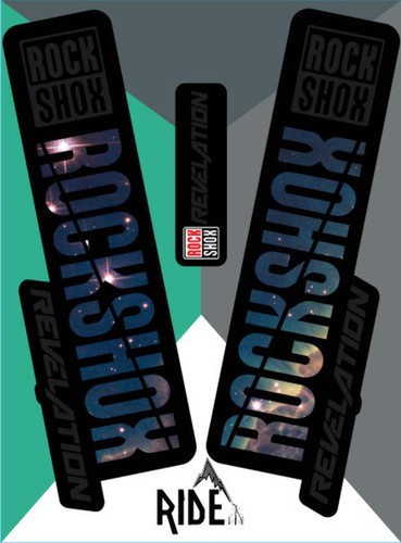 Rockshox revelation decal - decal, kit