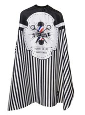 MANTELLA PARRUCCHIERE BARBIERE MANTELLINA IMPERMEABILE TAGLIO CAPELLI TINTA TELO