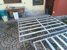 Tre Bancarelle Mercato Con Sponde Alluminio Leggerissime