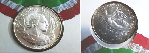 Moneta lire 000 argento - moneta,