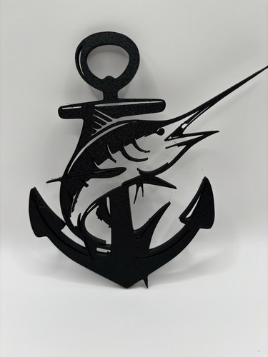 Wall art ancora con pesce - wall,