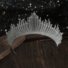 Corona diadema cristallo pieno