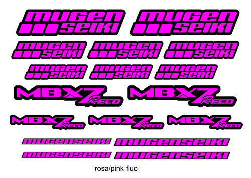Mugen kit adesivi mbx7 - , eco